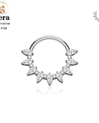 Silver Color 1 / Nose Rings & Studs / China Mainland|16G 1.2x8mm|Face|Round