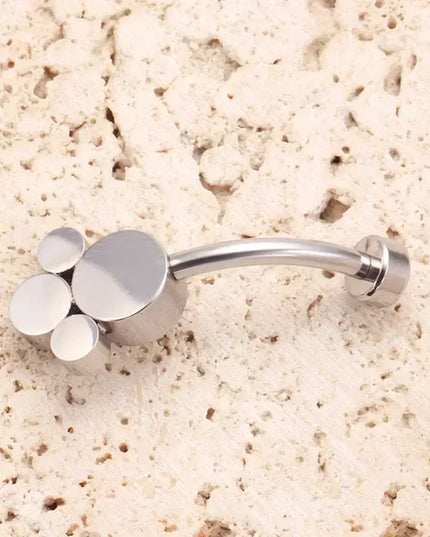 ASTM F136 Titanium Internal Thread Zircon Belly Button Piercing Sexy Belly Dance Piercing Bellybutton Body Jewelry Belly Ring