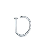 1PC-Siliver / 20G(0.8mm-Dia.8mm)