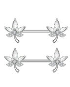 2710-SR / Nipple Rings / body|Moon