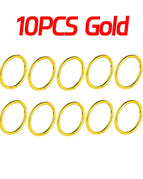 10PCS Gold / 1.2x8mm