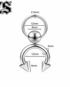 Style 1 / Nipple Rings / 2 pieces|body