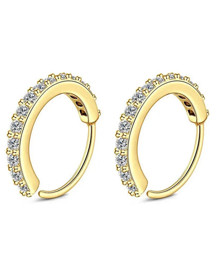 1/2/3pcs Fake Nose Ring For Women Stainless Steel Round Cartilage Tragus Helix Ear Nose Piercing Falso Nariz Body Jewelry