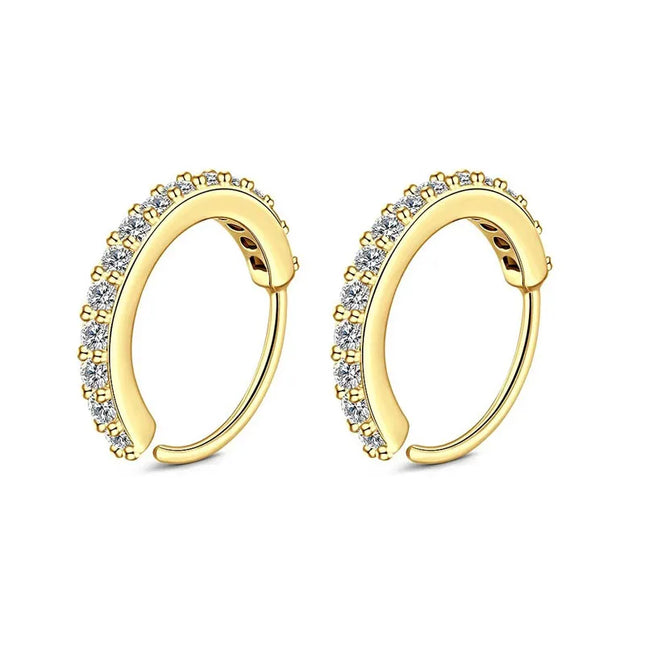 1/2/3pcs Fake Nose Ring For Women Stainless Steel Round Cartilage Tragus Helix Ear Nose Piercing Falso Nariz Body Jewelry