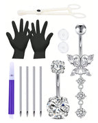 1 / Navel & Bell Button Rings / body|Curved barbell