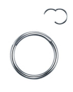 silver color / Nose Rings & Studs / 14G  1.6x10mm|body|Round