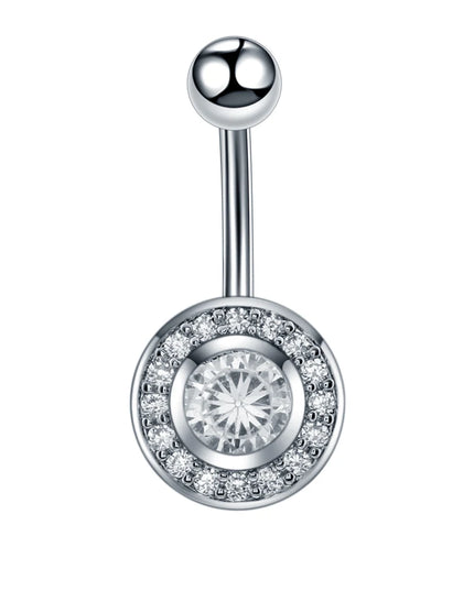 1Pc Surgical Steel Belly Button Ring Navel Nombril Piercing CZ Belly Ring Sexy Women Belly Piercing Body Jewelry Ombligo 14G