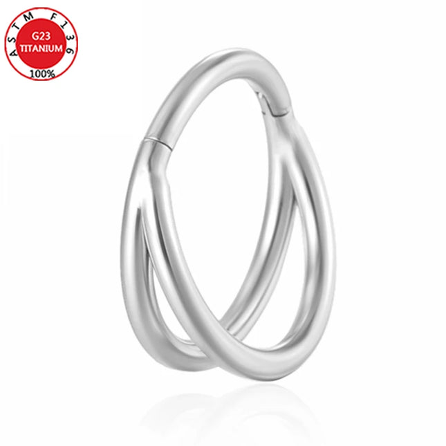 Septum Piercing Nose Ring for Women Piercing for The Ears Tragus Lip Zircon Jewelry Ladies Sexy Perforated Labret Body Jewelry