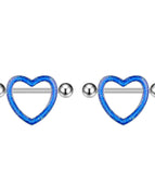 2798-BL / Nipple Rings / body|Moon