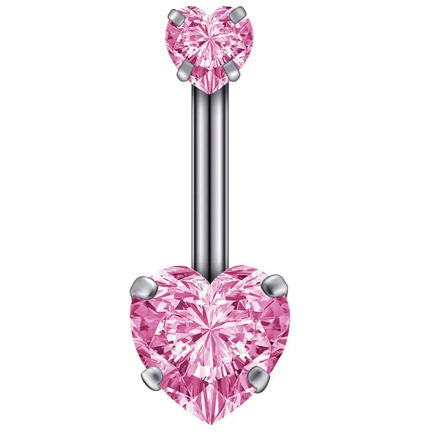2023 Zircon Belly Button Rings for Women Girls Sexy Piercing Navel Ring Bar Drop Dangle Belly Navel Rings Ashion Body Jewelry