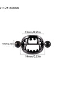 1PC 1 / Nipple Rings / body|Geometric