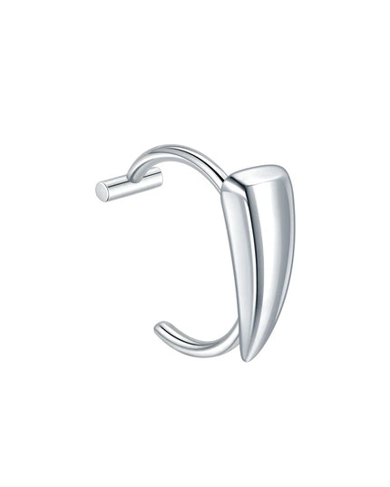 1PC Stainless Steel Fake Nose Ring Hoop Septum Rings Non-Pierced C Clip Lip Ring Earring Fake Nose Piercings Women Body Jewelry