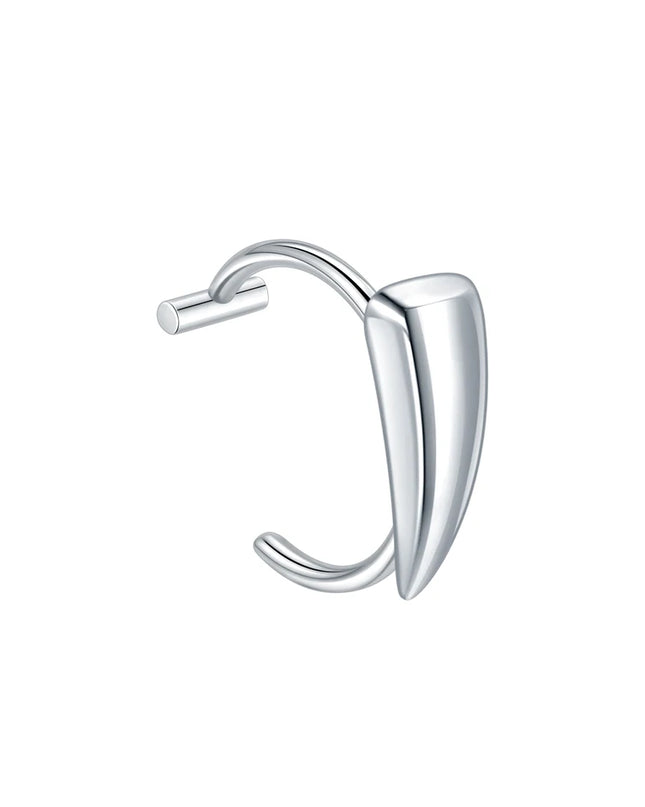 1PC Stainless Steel Fake Nose Ring Hoop Septum Rings Non-Pierced C Clip Lip Ring Earring Fake Nose Piercings Women Body Jewelry