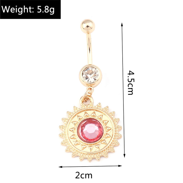 Cute Christmas Tree Belly Button Rings for Women Sexy Piercing Body Jewelry Navel Rings Girls Party Festival Jewelry Gifts