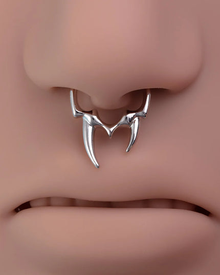 1-3pcs Clip on Nose Rings Hoop Septum Non Fake Piercing Nose Cuff Stainless Steel Horseshoe Punk for Men Women Body Jewelry