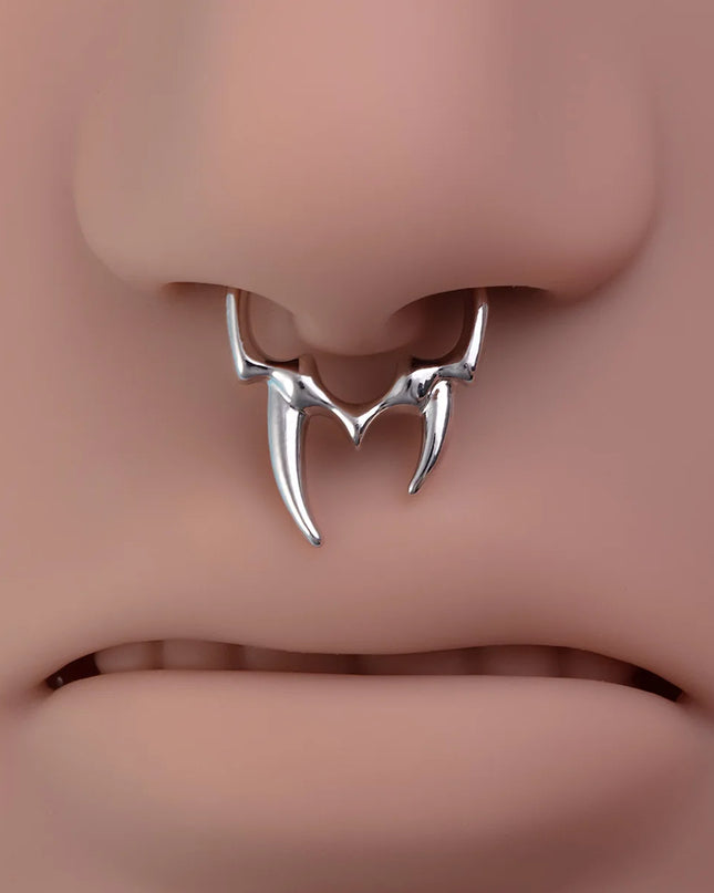 1-3pcs Fake Clip on Nose Rings Hoop Septum Non Piercing Nose Cuff Stainless Steel Horseshoe Punk for Men Women Body Jewelry