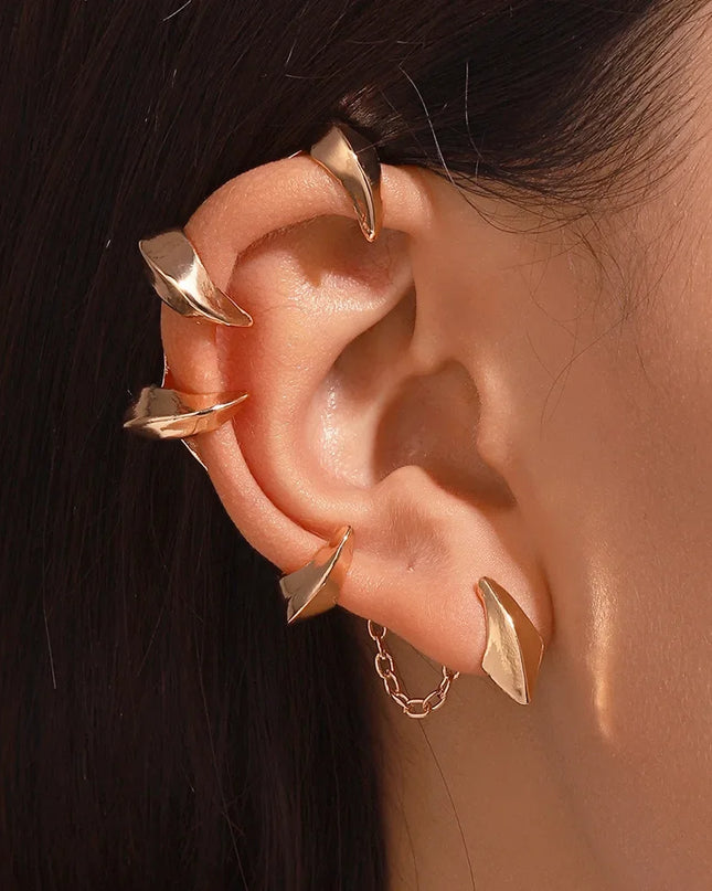 1 Pc Fashion Minilist No Piercing Ear Cuff Earrings for Woman Fake Piercing Earcuff Clips Earrings for Women Cuffs Jewelry Gift