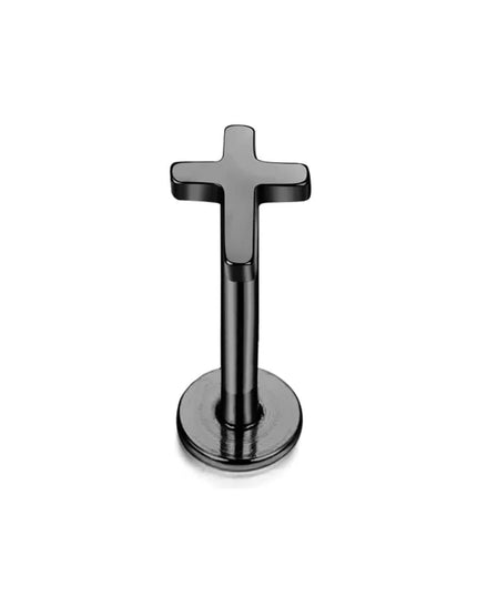 Drperfect Tragus Piercing Jewelry for Women Men Helix Cartilage Conch Earring Nose Stud Stainless Steel Medusa Labret Lip Ring
