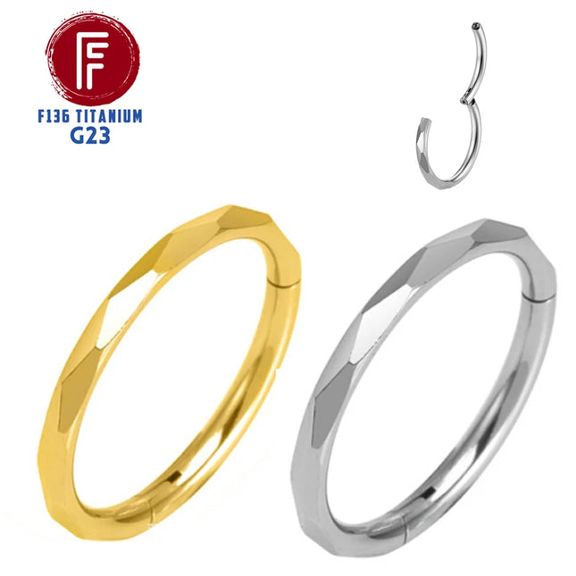 Piercing Nose Rings and Studs Cz Clicker Tragus Cartilage Earrings Labret Diaphragm F136 Titanium Sexy Helix Septum Body Jewelry