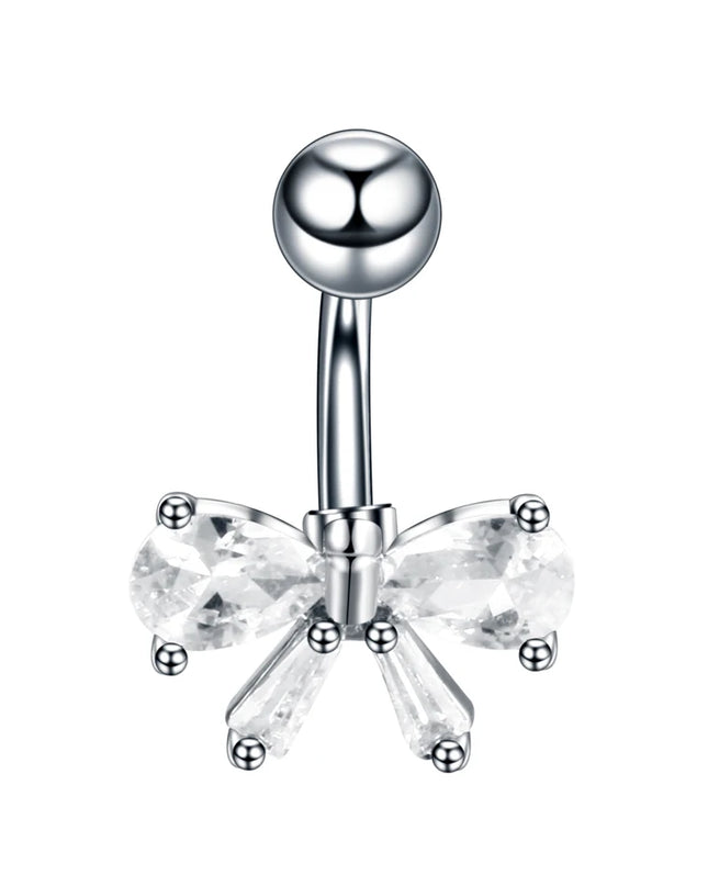 1Pc Surgical Steel Belly Button Ring Navel Nombril Piercing CZ Belly Ring Sexy Women Belly Piercing Body Jewelry Ombligo 14G