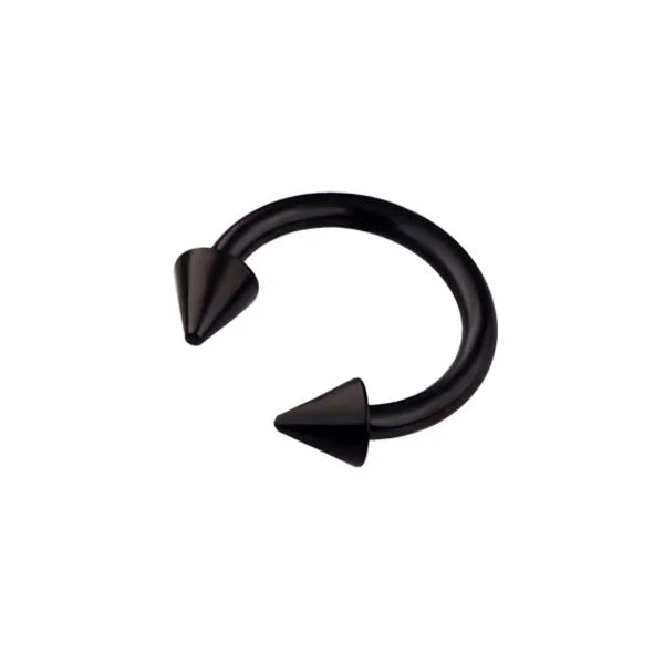 8X 16G 1.2mm Multicolour Septum Horseshoe Nose Ring Steel 3mm Cone Ear Tragus Monroe Lip Stud Body Piercing