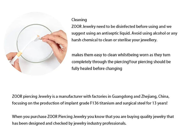 G23 Titanium Fishbone Spike Nose Ring Hinged Clicker Septem Piercing Gothic Zircon Anodized Segment Hoop Ring Daith Earring