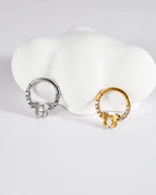 1PC Style E / Nose Rings & Studs / 1PC Silvery 1.2x8mm|Ears