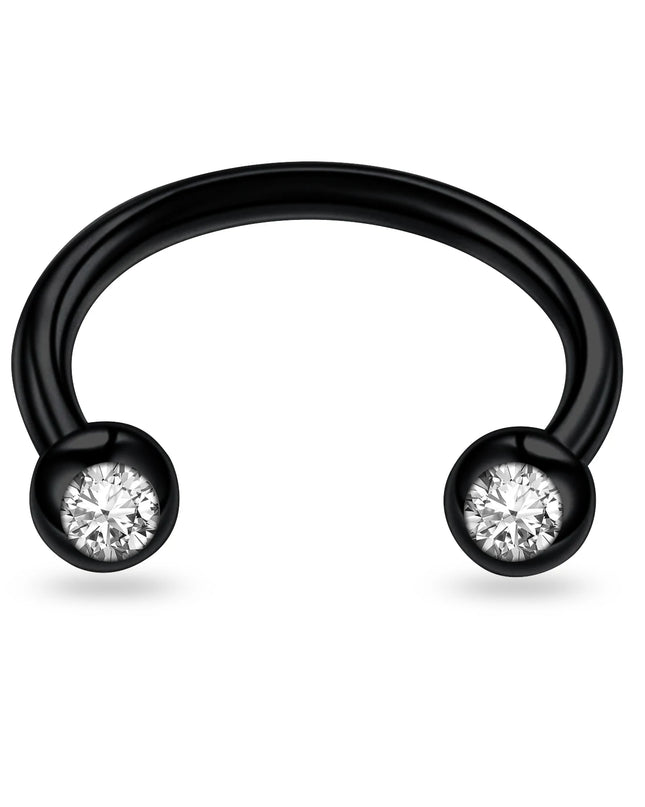 1pc Fashionable Titanium Steel Nose Ring Stainless Steel Nose Ring C-shaped Nose nail Minimalist Punk Piercing Jewelry