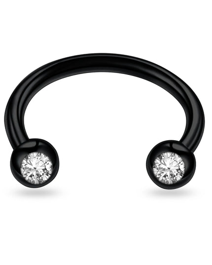 1pc Fashionable Titanium Steel Nose Ring Stainless Steel Nose Ring C-shaped Nose nail Minimalist Punk Piercing Jewelry