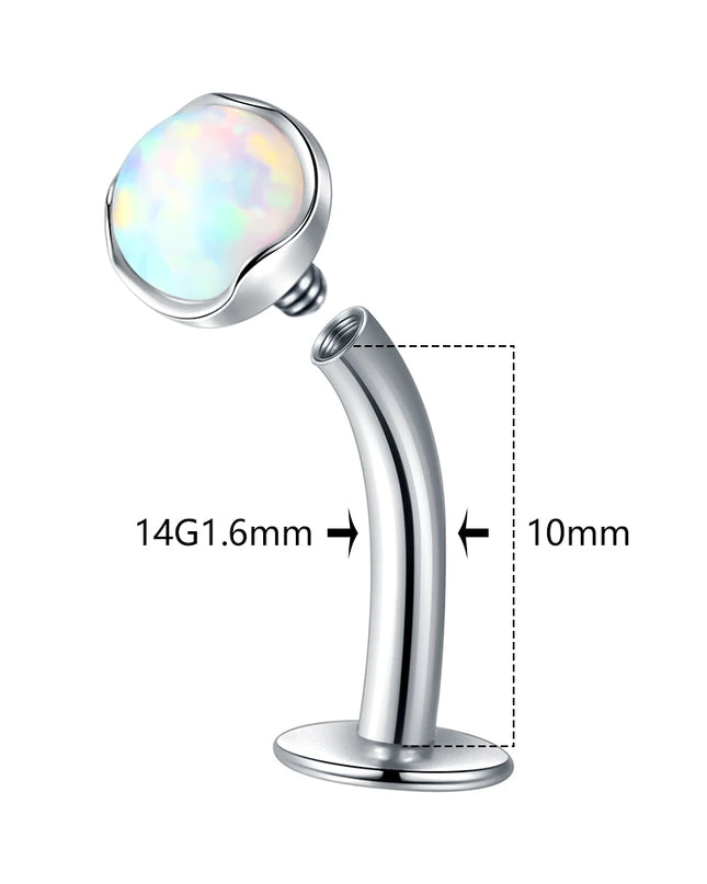 1PC Floating Belly Button Rings Titanium Curved Barbell Navel Piercing 14G 10/12mm Belly Bar Navel Earrings Sexy Jewelry Women