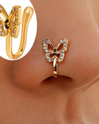 01 Gold Nose Ring