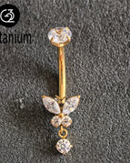 Belly Button Ring A / 14G 1.6x10mm