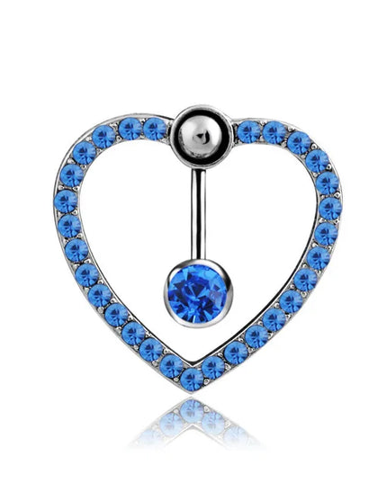 1PCS Butterfly Belly Button Piercing Jewelry 14G Heart Belly Ring Body Piercing Bee Navel Piercing Belly Bars Piercing Ombligo