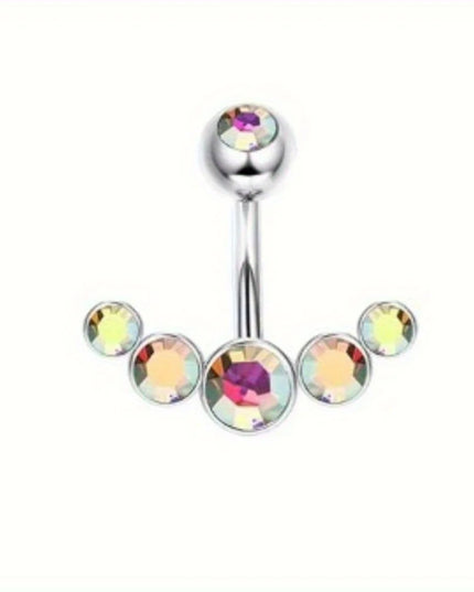 Drperfect Stainless Steel Nipple Rings Belly Button Rings for Women Butterfly Nipple Rings Belly Ring  Nipple Piercing Jewelry