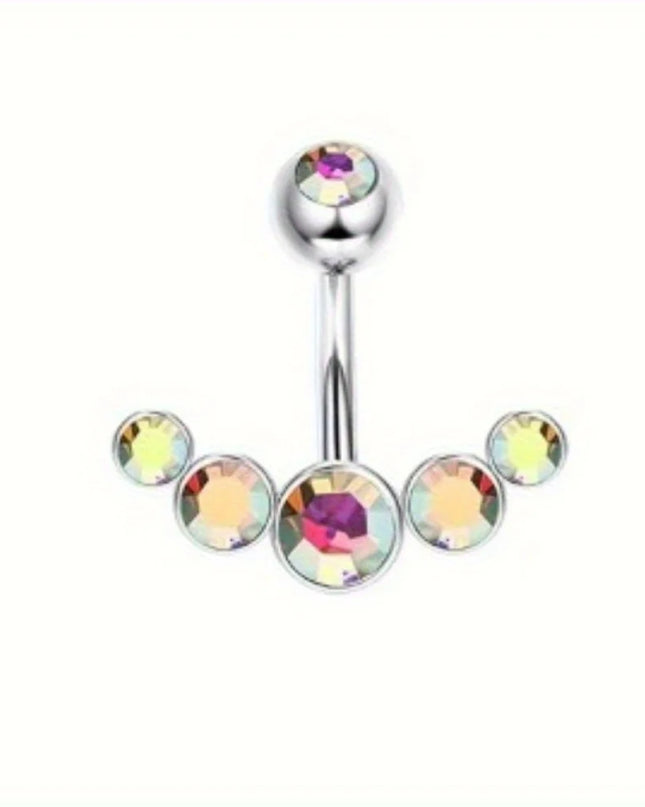 Drperfect Stainless Steel Nipple Rings Belly Button Rings for Women Butterfly Nipple Rings Belly Ring  Nipple Piercing Jewelry