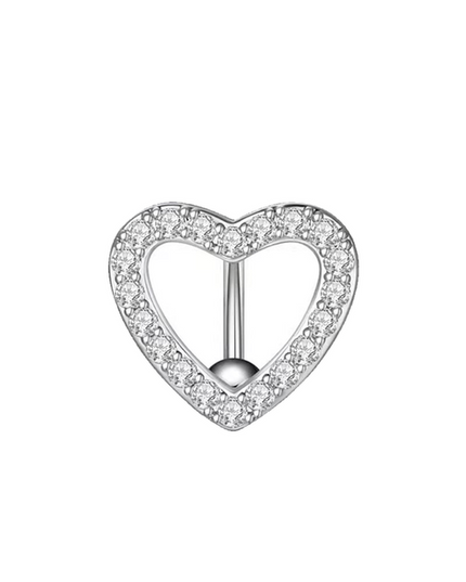 1PCS Butterfly Belly Button Piercing Jewelry 14G Heart Belly Ring Body Piercing Bee Navel Piercing Belly Bars Piercing Ombligo