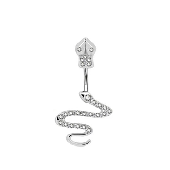 1PCS Butterfly Belly Button Piercing Jewelry 14G Heart Belly Ring Body Piercing Bee Navel Piercing Belly Bars Piercing Ombligo