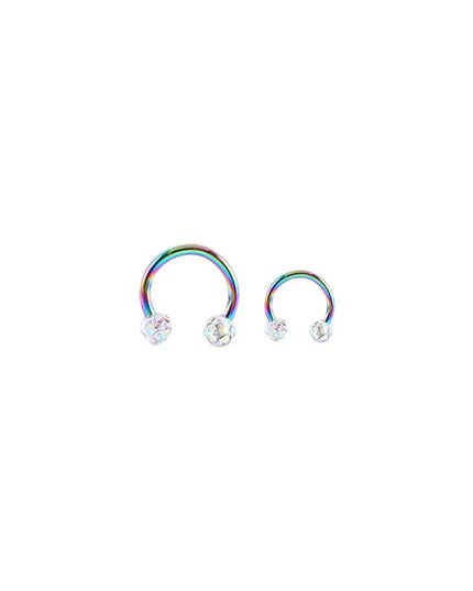 Nose Cuff Punk Gifts Men Earrings Diamond Septum Rings Piercing Nose Ring Body Jewelry Stainless Steel