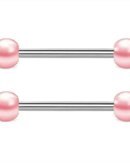 Pink Heart Nipple Piercing Barbell Set Shiny Crystal Nipple Rings Bulk For Women Flower Nippel Jewelry Pack Piercing Teton Lots