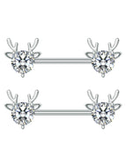 3011-SR / Nipple Rings / body|Heart