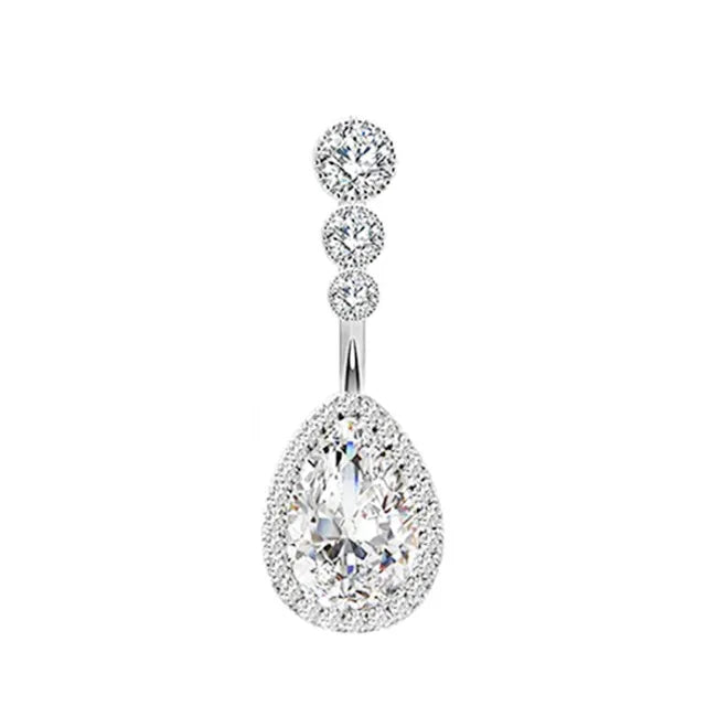 1PCS Butterfly Belly Button Piercing Jewelry 14G Heart Belly Ring Body Piercing Bee Navel Piercing Belly Bars Piercing Ombligo