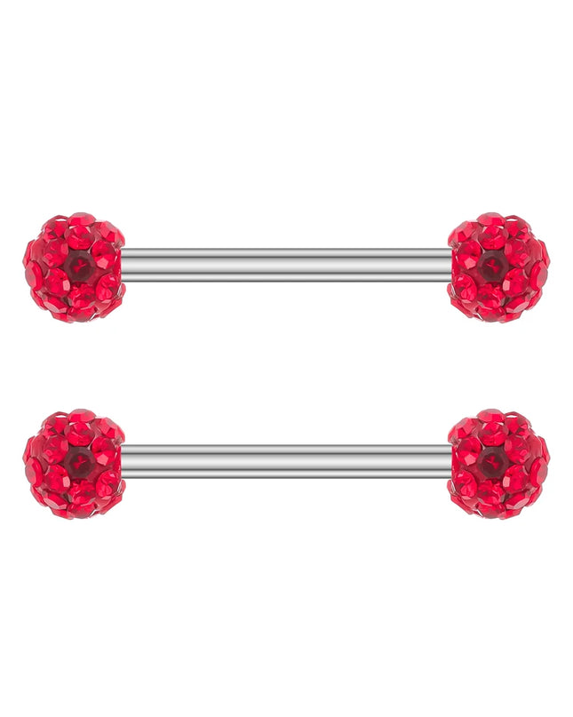A Pair Cute Heart Dangled Nipple Piercings Barbell for Women Pink Color Moon Butterfly Shaped Sexy Nipple Rings Shield Bar Sets