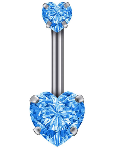 2023 Zircon Belly Button Rings for Women Girls Sexy Piercing Navel Ring Bar Drop Dangle Belly Navel Rings Ashion Body Jewelry