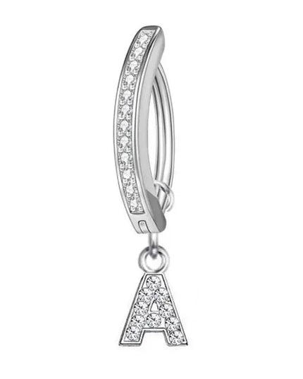 1Pc Navel Piercing Perforated Minimalist Pierced Belly Button Ring Anti-allergy Copper Belly Button Ring Body Piercing Umbilical