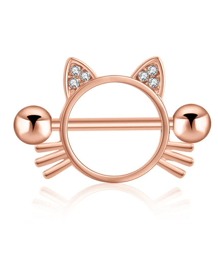 1 Pair Heart Barbell Nipple Ring Piercing Helix Piercing Sexy Nipple Jewelry High Quality Zircon Nipple Rings For Women Oreja