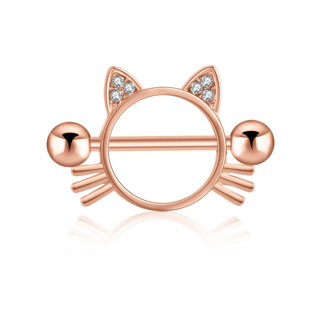 1 Pair Heart Barbell Nipple Ring Piercing Helix Piercing Sexy Nipple Jewelry High Quality Zircon Nipple Rings For Women Oreja