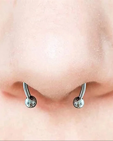 Magnetic Horseshoe Nose Rings, 316L Stainless Steel, Faux Septum Rings, Fake Piercing, Clip on, Hoop Rings, Gift for Women, Girl
