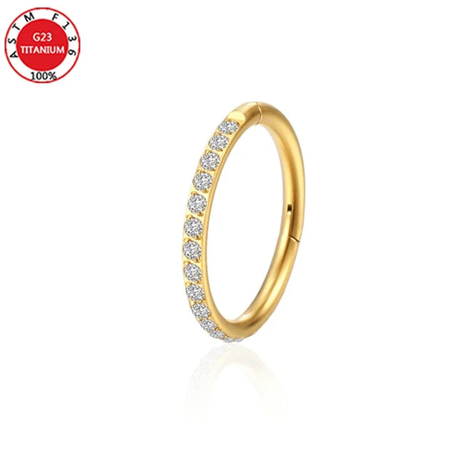 Septum Piercing Nose Ring for Women Piercing for The Ears Tragus Lip Zircon Jewelry Ladies Sexy Perforated Labret Body Jewelry