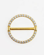 Gold / Nipple Rings / 1.6x12mm|body|Round