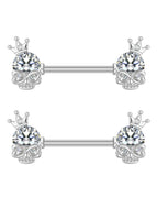 2853-SR / Nipple Rings / body|Heart